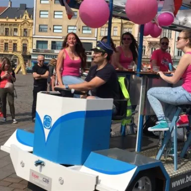 BIER-BIKE in der Tschechischen Republik: Pilsen Stadtrundfahrt
