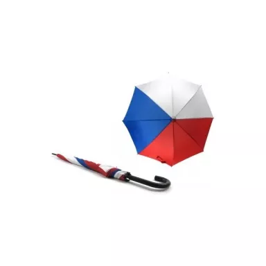 Czech Republic National Flag: Unisex Elegant Stick Umbrella